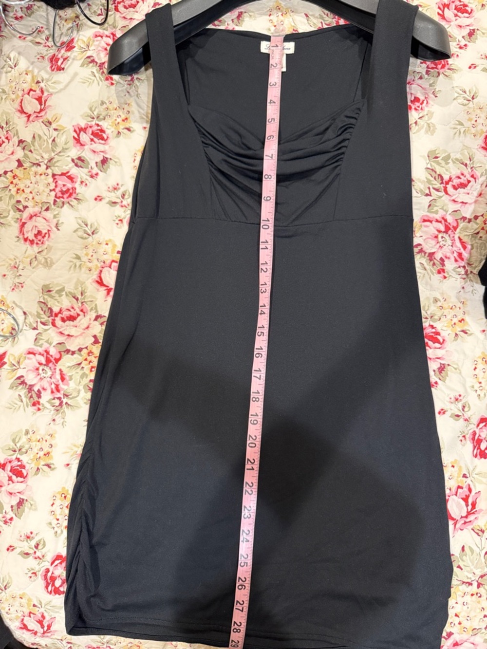 La Befana  Black Cowl Neck Sleeveless tunic - Picture 14 of 14